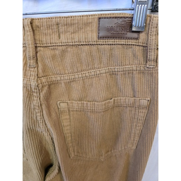 Hollister Size 5 Ultra High-rise Y2K Mom Pant 100% Cotton Corduroy 27 - Picture 7 of 15